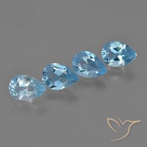 Shop natural 3.30ct スイスブルー トパーズ gems, 洋梨の形, from ブラジル at GemSelect. In stock, global shipping!