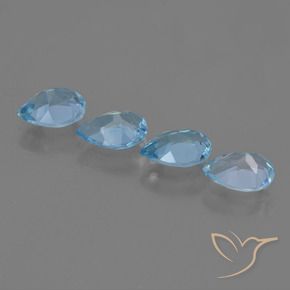 Shop natural 3.30ct スイスブルー トパーズ gems, 洋梨の形, from ブラジル at GemSelect. In stock, global shipping!