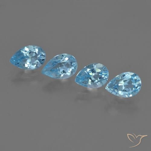 Shop natural 3.11ct スイスブルー トパーズ gems, 洋梨の形, from ブラジル at GemSelect. In stock, global shipping!
