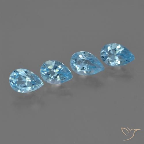 Shop natural 3.11ct スイスブルー トパーズ gems, 洋梨の形, from ブラジル at GemSelect. In stock, global shipping!