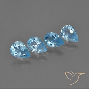 Shop natural 2.87ct スイスブルー トパーズ gems, 洋梨の形, from ブラジル at GemSelect. In stock, global shipping!