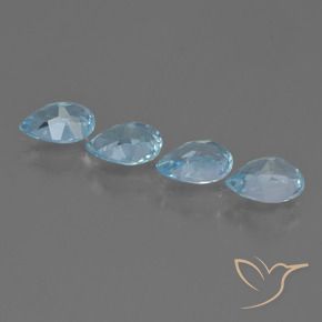 Shop natural 3.39ct スカイブルー トパーズ gems, 洋梨の形, from ブラジル at GemSelect. In stock, global shipping!