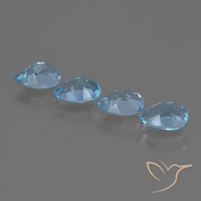 Shop natural 3.42ct スイスブルー トパーズ gems, 洋梨の形, from ブラジル at GemSelect. In stock, global shipping!