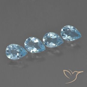Shop natural 3.16ct スカイブルー トパーズ gems, 洋梨の形, from ブラジル at GemSelect. In stock, global shipping!