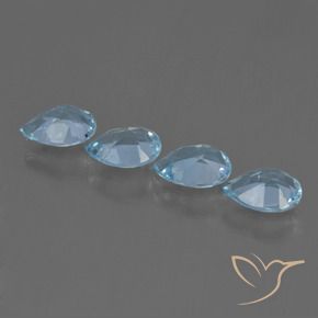 Shop natural 3.16ct スカイブルー トパーズ gems, 洋梨の形, from ブラジル at GemSelect. In stock, global shipping!