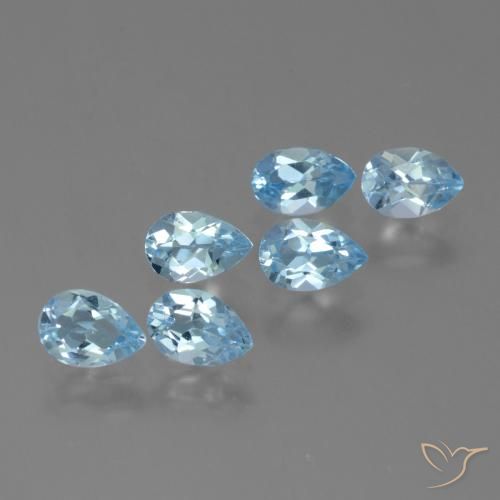 Shop natural 2.80ct スカイブルー トパーズ gems, 洋梨の形, from ブラジル at GemSelect. In stock, global shipping!