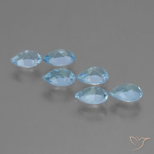Shop natural 2.80ct スカイブルー トパーズ gems, 洋梨の形, from ブラジル at GemSelect. In stock, global shipping!