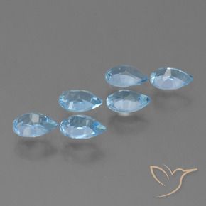 Shop natural 2.93ct スイスブルー トパーズ gems, 洋梨の形, from ブラジル at GemSelect. In stock, global shipping!
