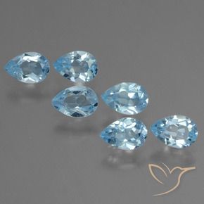 Shop natural 2.88ct スカイブルー トパーズ gems, 洋梨の形, from ブラジル at GemSelect. In stock, global shipping!