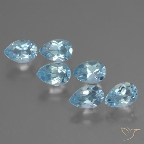 Shop natural 3.20ct スイスブルー トパーズ gems, 洋梨の形, from ブラジル at GemSelect. In stock, global shipping!