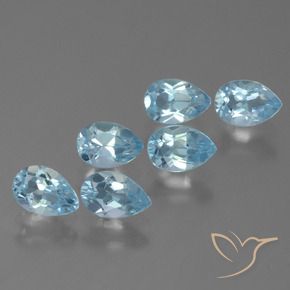 Shop natural 3.20ct スイスブルー トパーズ gems, 洋梨の形, from ブラジル at GemSelect. In stock, global shipping!