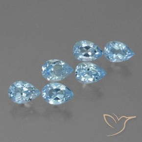Shop natural 3.69ct スイスブルー トパーズ gems, 洋梨の形, from ブラジル at GemSelect. In stock, global shipping!