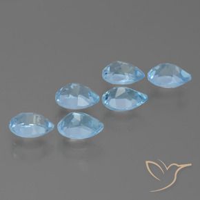 Shop natural 3.31ct スカイブルー トパーズ gems, 洋梨の形, from ブラジル at GemSelect. In stock, global shipping!