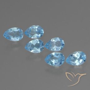 Shop natural 3.16ct スイスブルー トパーズ gems, 洋梨の形, from ブラジル at GemSelect. In stock, global shipping!