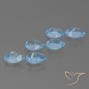Shop natural 3.16ct スイスブルー トパーズ gems, 洋梨の形, from ブラジル at GemSelect. In stock, global shipping!