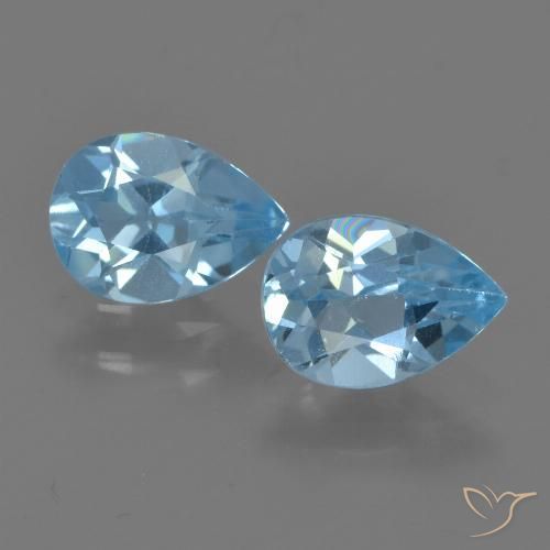 Shop natural 1.68ct スイスブルー トパーズ gems, 洋梨の形, from ブラジル at GemSelect. In stock, global shipping!