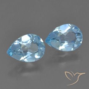 Shop natural 1.59ct スイスブルー トパーズ gems, 洋梨の形, from ブラジル at GemSelect. In stock, global shipping!