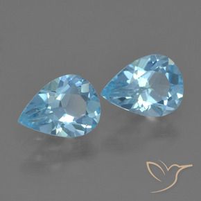 Shop natural 1.43ct スイスブルー トパーズ gems, 洋梨の形, from ブラジル at GemSelect. In stock, global shipping!
