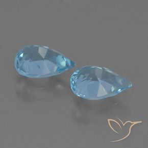 Shop natural 1.43ct スイスブルー トパーズ gems, 洋梨の形, from ブラジル at GemSelect. In stock, global shipping!