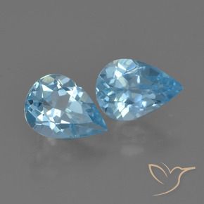 Shop natural 1.54ct スイスブルー トパーズ gems, 洋梨の形, from ブラジル at GemSelect. In stock, global shipping!