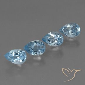 Shop natural 2.15ct スイスブルー トパーズ gems, 洋梨の形, from ブラジル at GemSelect. In stock, global shipping!