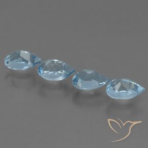 Shop natural 2.15ct スイスブルー トパーズ gems, 洋梨の形, from ブラジル at GemSelect. In stock, global shipping!
