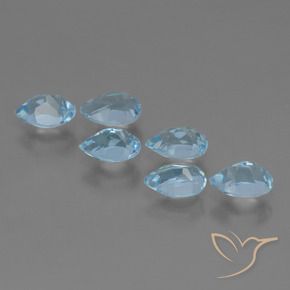 Shop natural 3.06ct スカイブルー トパーズ gems, 洋梨の形, from ブラジル at GemSelect. In stock, global shipping!