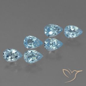 Shop natural 3.55ct スカイブルー トパーズ gems, 洋梨の形, from ブラジル at GemSelect. In stock, global shipping!