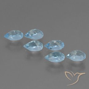 Shop natural 3.55ct スカイブルー トパーズ gems, 洋梨の形, from ブラジル at GemSelect. In stock, global shipping!