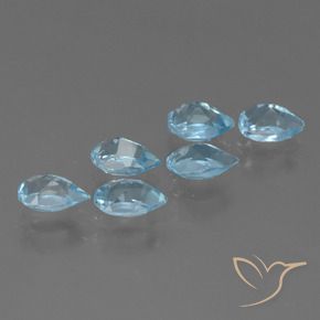 Shop natural 3.62ct スカイブルー トパーズ gems, 洋梨の形, from ブラジル at GemSelect. In stock, global shipping!