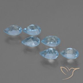 Shop natural 3.53ct スカイブルー トパーズ gems, 洋梨の形, from ブラジル at GemSelect. In stock, global shipping!