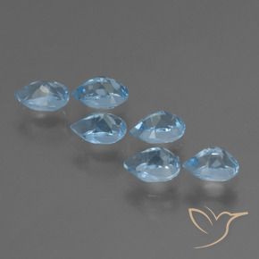 Shop natural 3.71ct スカイブルー トパーズ gems, 洋梨の形, from ブラジル at GemSelect. In stock, global shipping!