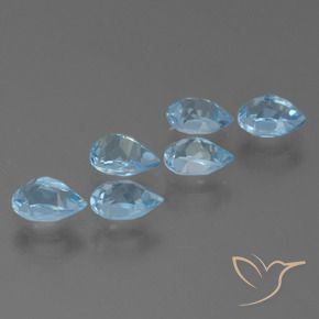 Shop natural 3.77ct スイスブルー トパーズ gems, 洋梨の形, from ブラジル at GemSelect. In stock, global shipping!