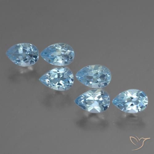 Shop natural 3.44ct スイスブルー トパーズ gems, 洋梨の形, from ブラジル at GemSelect. In stock, global shipping!