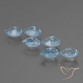 Shop natural 3.44ct スイスブルー トパーズ gems, 洋梨の形, from ブラジル at GemSelect. In stock, global shipping!
