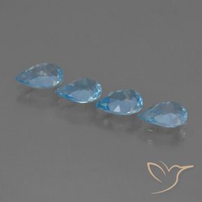 Shop natural 2.92ct スイスブルー トパーズ gems, 洋梨の形, from ブラジル at GemSelect. In stock, global shipping!