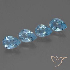 Shop natural 3.18ct スイスブルー トパーズ gems, 洋梨の形, from ブラジル at GemSelect. In stock, global shipping!