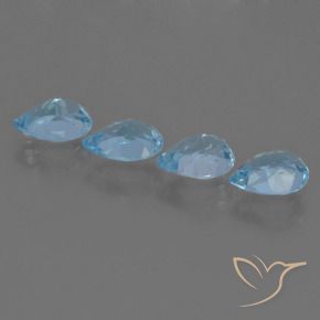 Shop natural 3.41ct スイスブルー トパーズ gems, 洋梨の形, from ブラジル at GemSelect. In stock, global shipping!