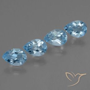 Shop natural 3.41ct スイスブルー トパーズ gems, 洋梨の形, from ブラジル at GemSelect. In stock, global shipping!