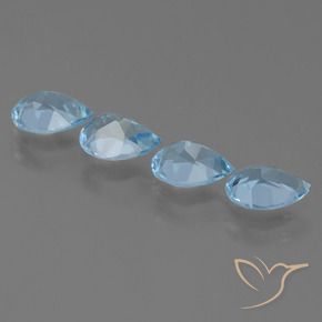 Shop natural 3.41ct スイスブルー トパーズ gems, 洋梨の形, from ブラジル at GemSelect. In stock, global shipping!