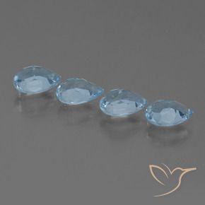 Shop natural 3.27ct スカイブルー トパーズ gems, 洋梨の形, from ブラジル at GemSelect. In stock, global shipping!