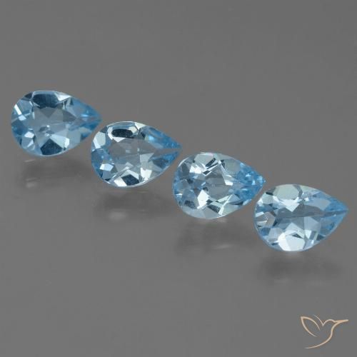Shop natural 3.10ct スイスブルー トパーズ gems, 洋梨の形, from ブラジル at GemSelect. In stock, global shipping!