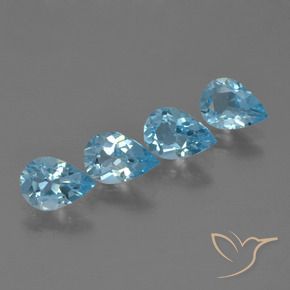 Shop natural 2.74ct スイスブルー トパーズ gems, 洋梨の形, from ブラジル at GemSelect. In stock, global shipping!