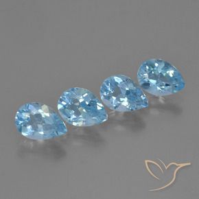 Shop natural 3.36ct スイスブルー トパーズ gems, 洋梨の形, from ブラジル at GemSelect. In stock, global shipping!