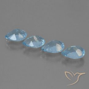 Shop natural 3.36ct スイスブルー トパーズ gems, 洋梨の形, from ブラジル at GemSelect. In stock, global shipping!