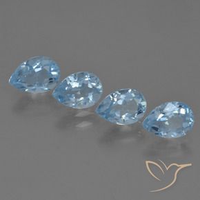 Shop natural 3.35ct スイスブルー トパーズ gems, 洋梨の形, from ブラジル at GemSelect. In stock, global shipping!