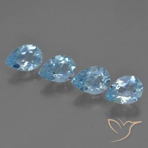 Shop natural 3.16ct スイスブルー トパーズ gems, 洋梨の形, from ブラジル at GemSelect. In stock, global shipping!