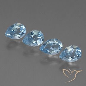Shop natural 3.45ct スイスブルー トパーズ gems, 洋梨の形, from ブラジル at GemSelect. In stock, global shipping!