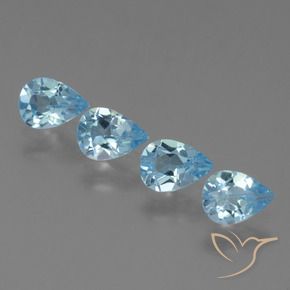 Shop natural 2.82ct スカイブルー トパーズ gems, 洋梨の形, from ブラジル at GemSelect. In stock, global shipping!