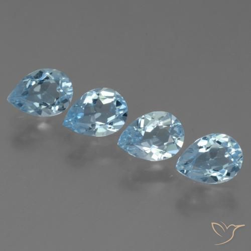 Shop natural 3.26ct スカイブルー トパーズ gems, 洋梨の形, from ブラジル at GemSelect. In stock, global shipping!